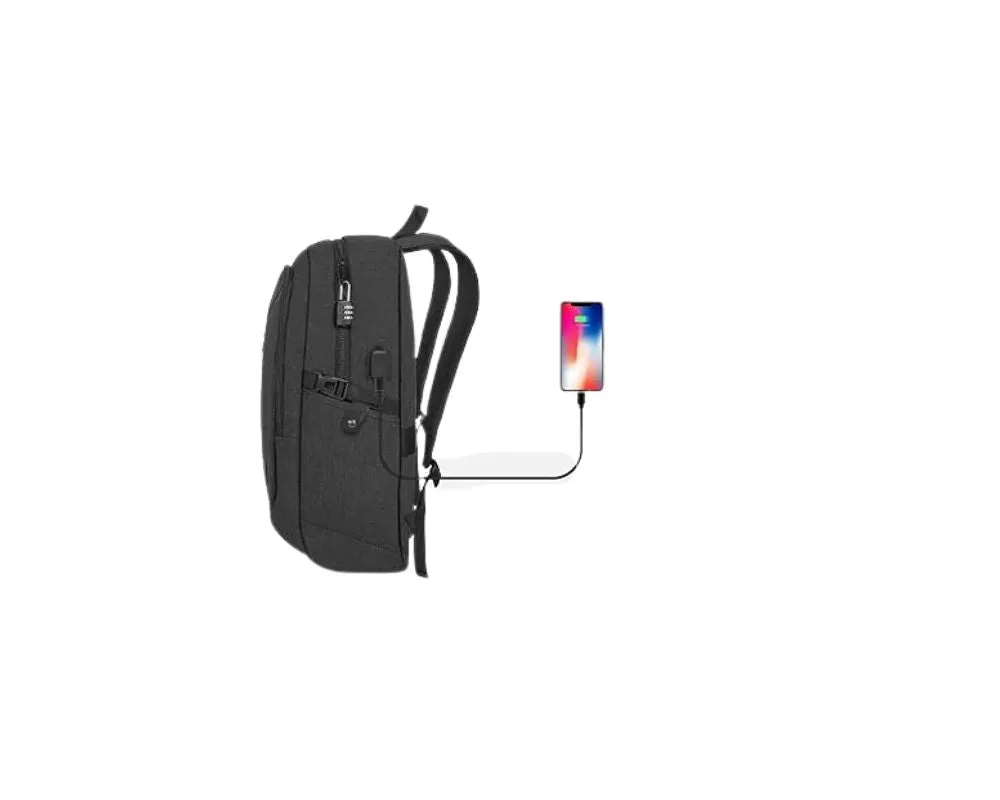 Backpack with charger port: Stay Connected on the Go