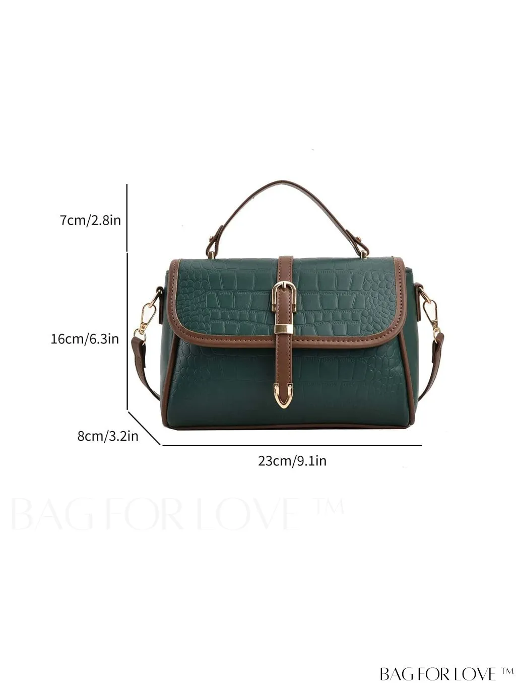BagForLove - Business Style Womens Stone Texture Tote and Crossbody Bag