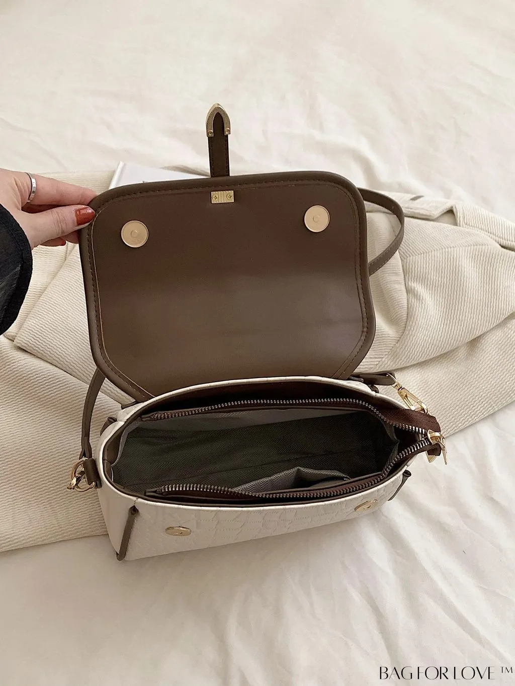 BagForLove - Business Style Womens Stone Texture Tote and Crossbody Bag