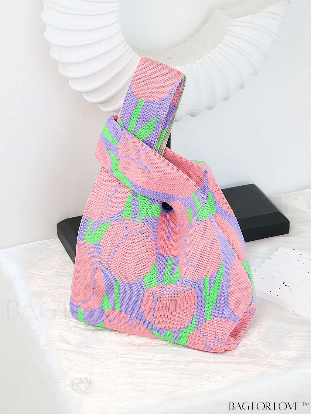 BagForLove - Compact Geometric Satchel Bag with Double Handles