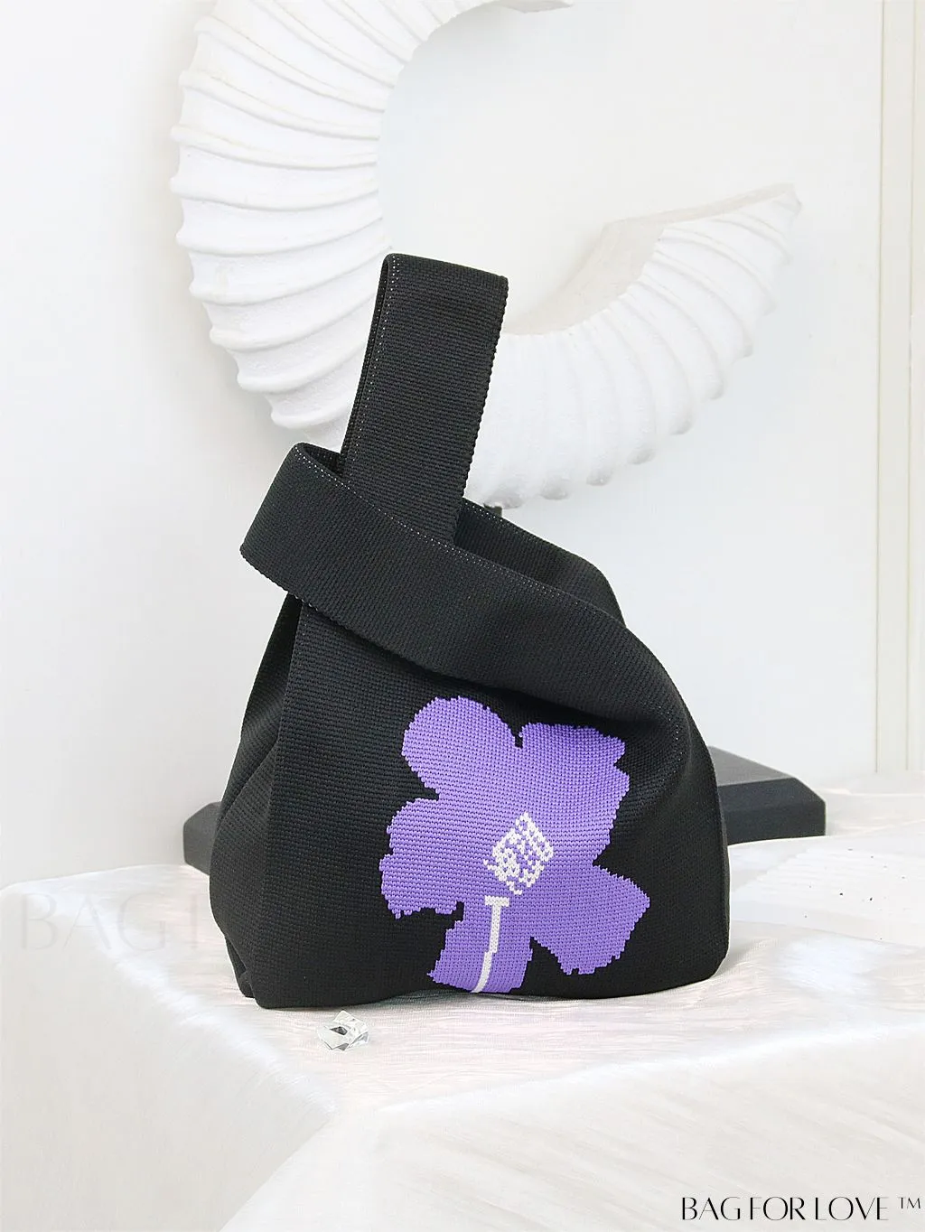 BagForLove - Compact Geometric Satchel Bag with Double Handles