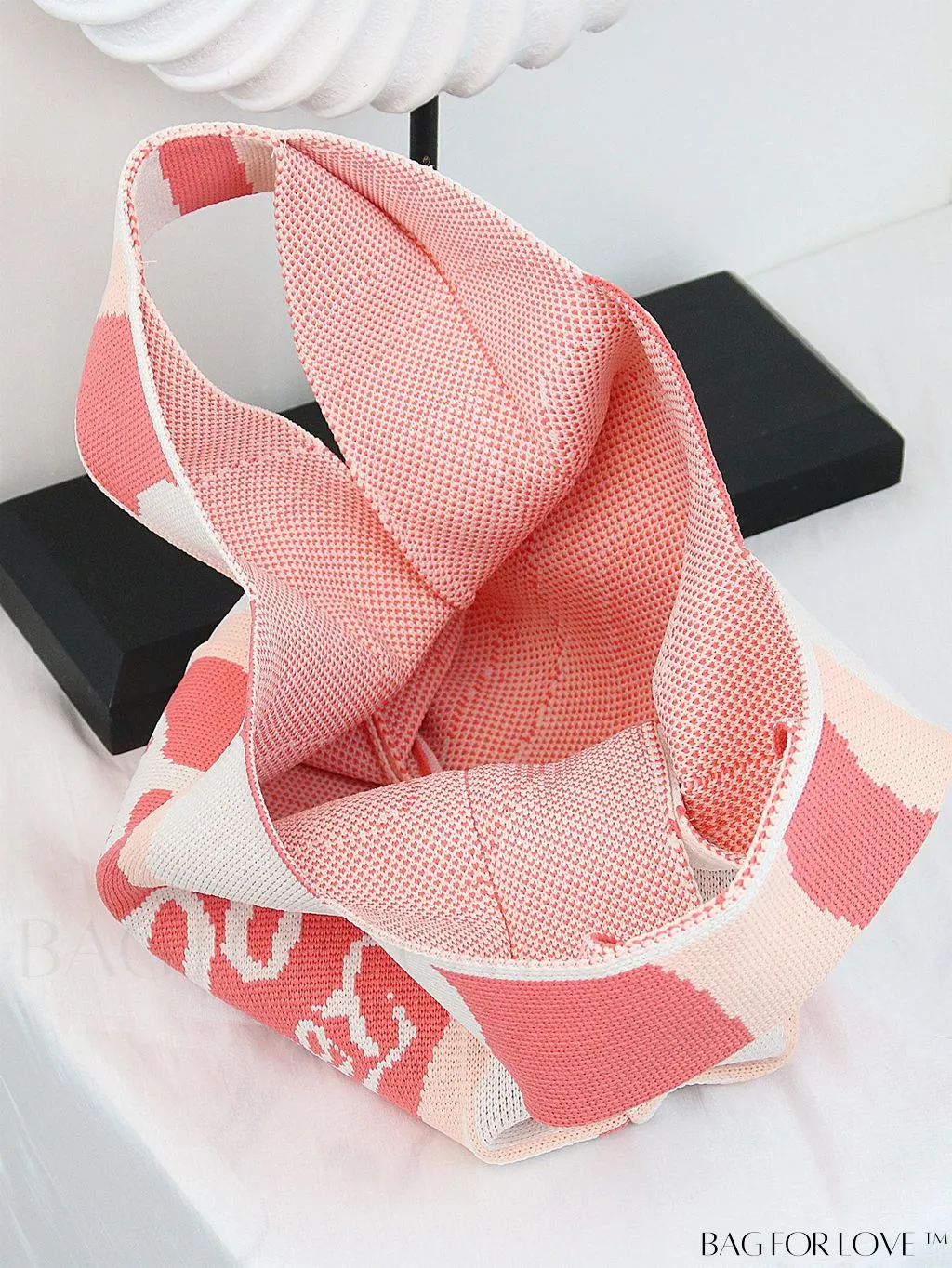 BagForLove - Compact Geometric Satchel Bag with Double Handles