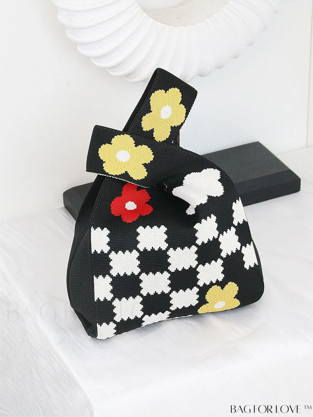 BagForLove - Compact Geometric Satchel Bag with Double Handles