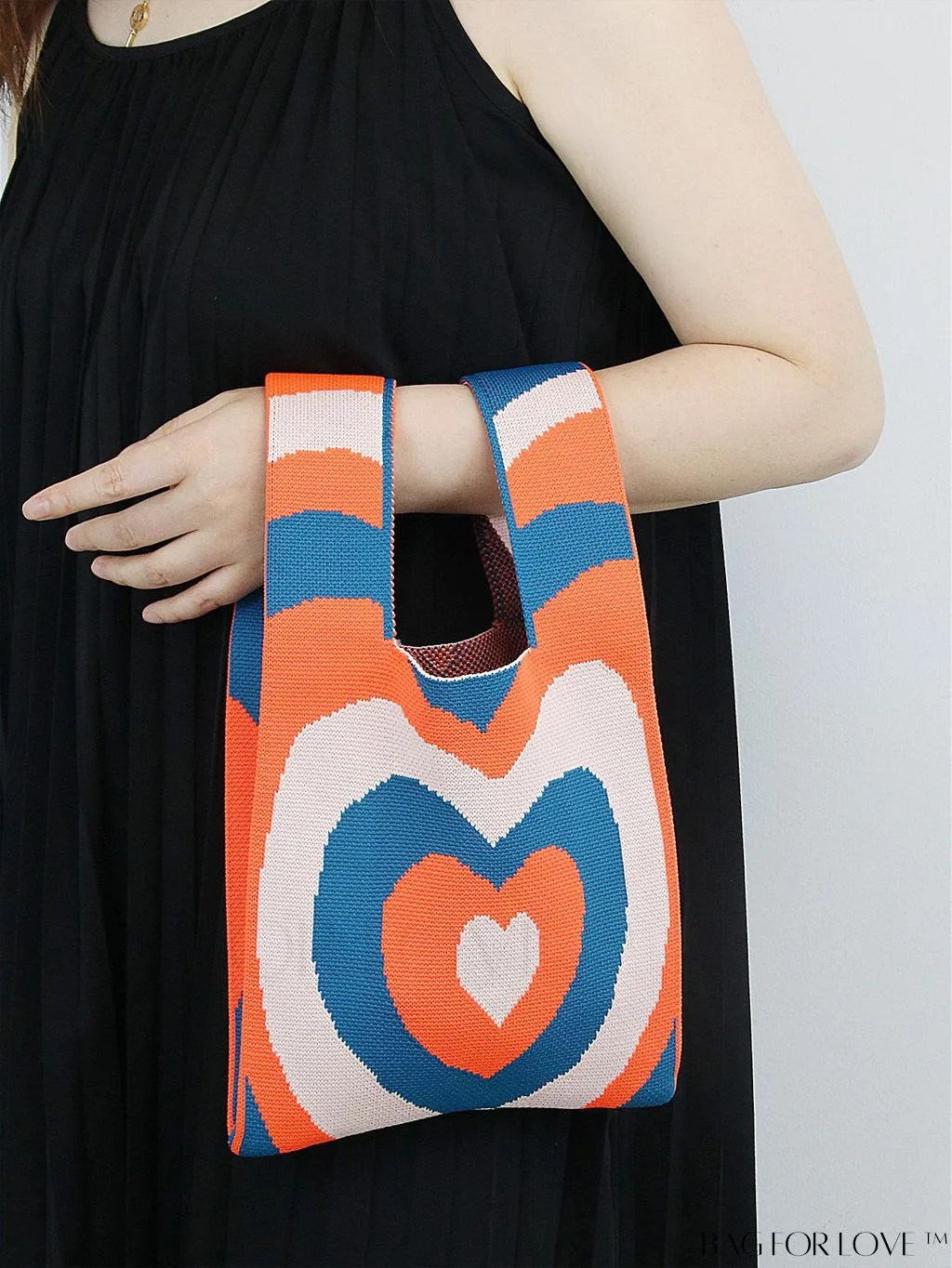 BagForLove - Compact Geometric Satchel Bag with Double Handles