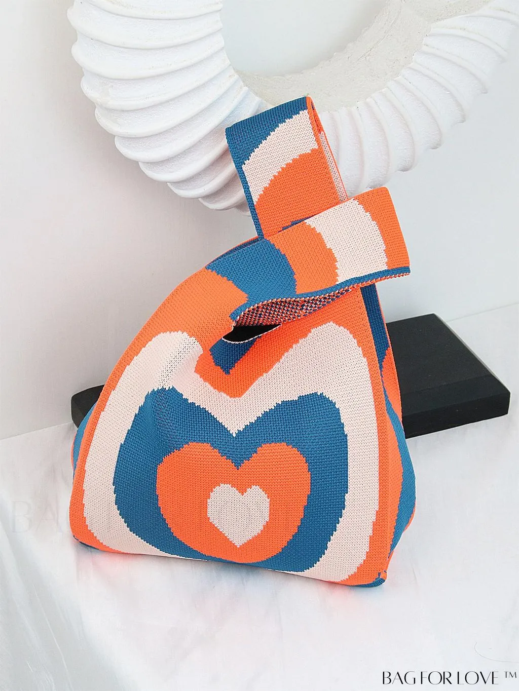 BagForLove - Compact Geometric Satchel Bag with Double Handles