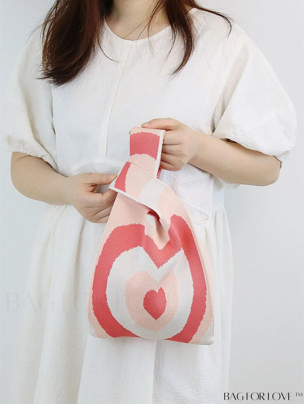 BagForLove - Compact Geometric Satchel Bag with Double Handles