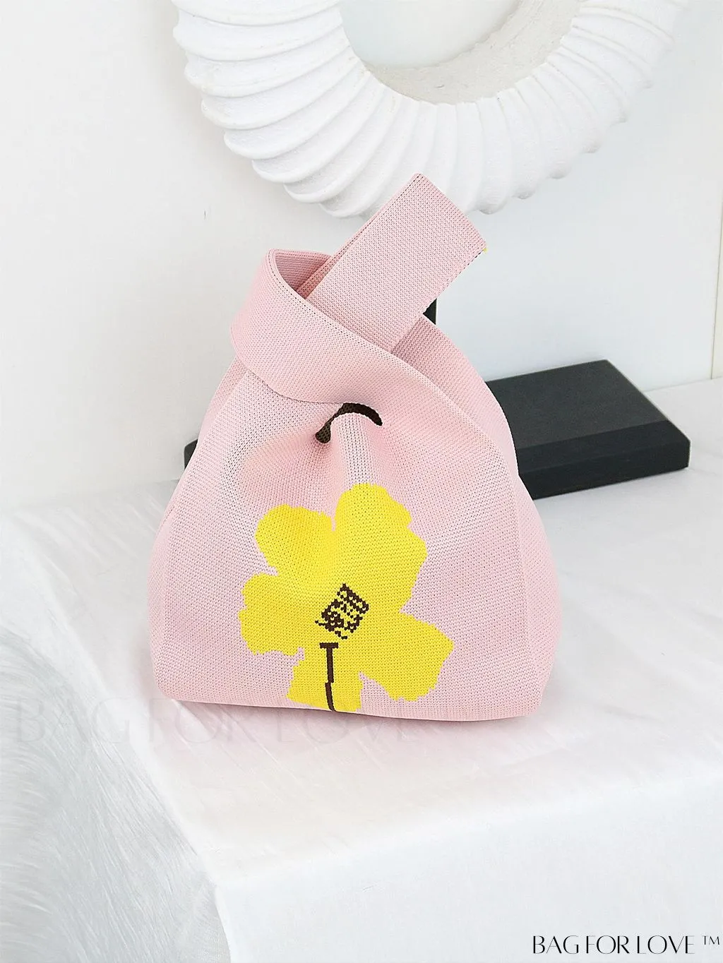 BagForLove - Compact Geometric Satchel Bag with Double Handles