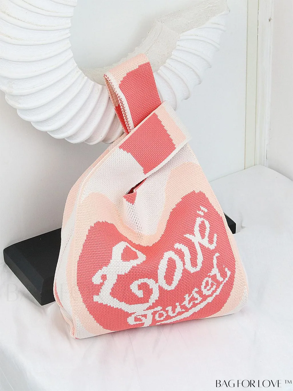 BagForLove - Compact Geometric Satchel Bag with Double Handles
