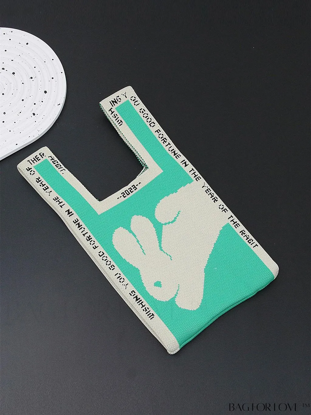 BagForLove - Compact Geometric Satchel Bag with Double Handles