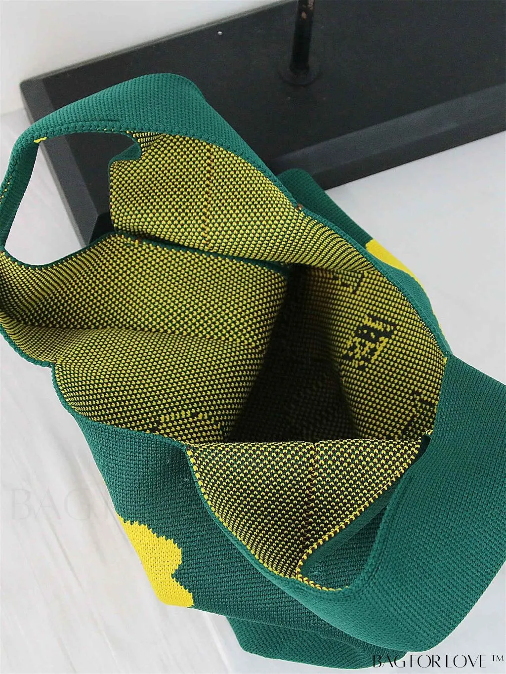 BagForLove - Compact Geometric Satchel Bag with Double Handles