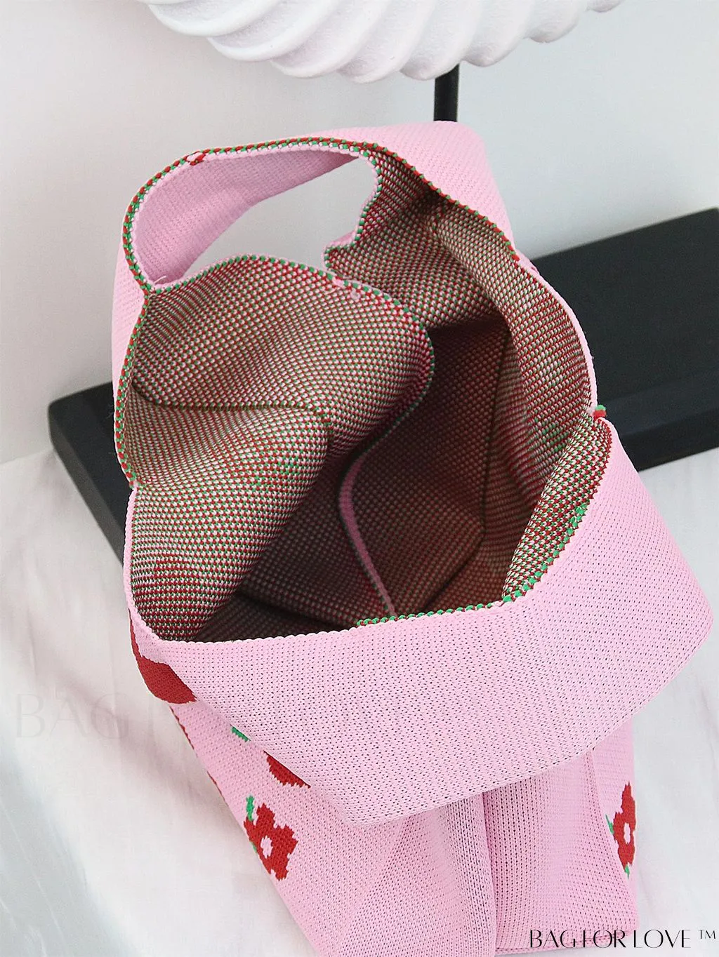 BagForLove - Compact Geometric Satchel Bag with Double Handles