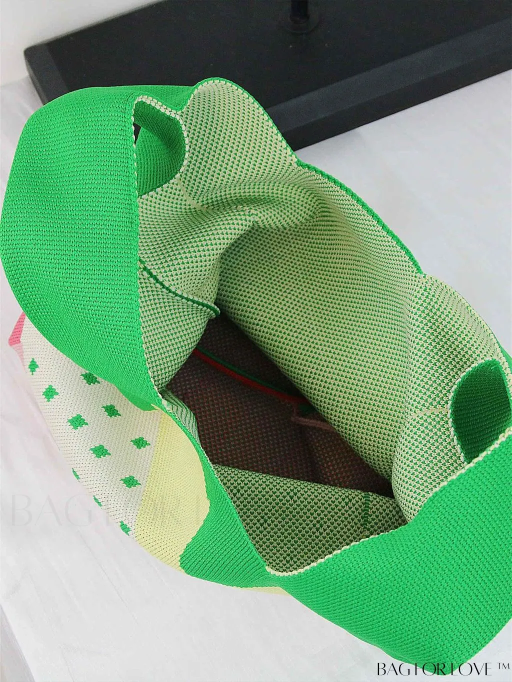 BagForLove - Compact Geometric Satchel Bag with Double Handles