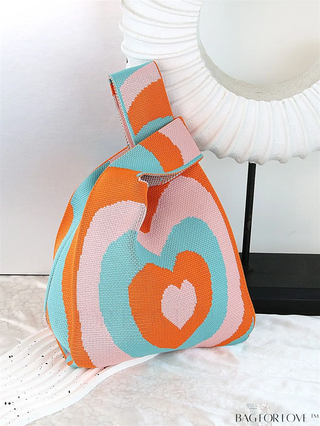 BagForLove - Compact Geometric Satchel Bag with Double Handles