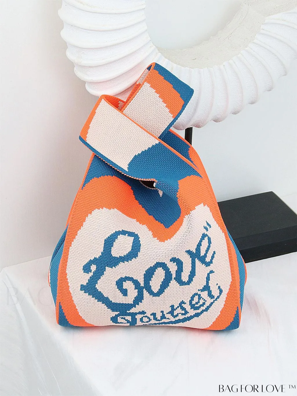 BagForLove - Compact Geometric Satchel Bag with Double Handles