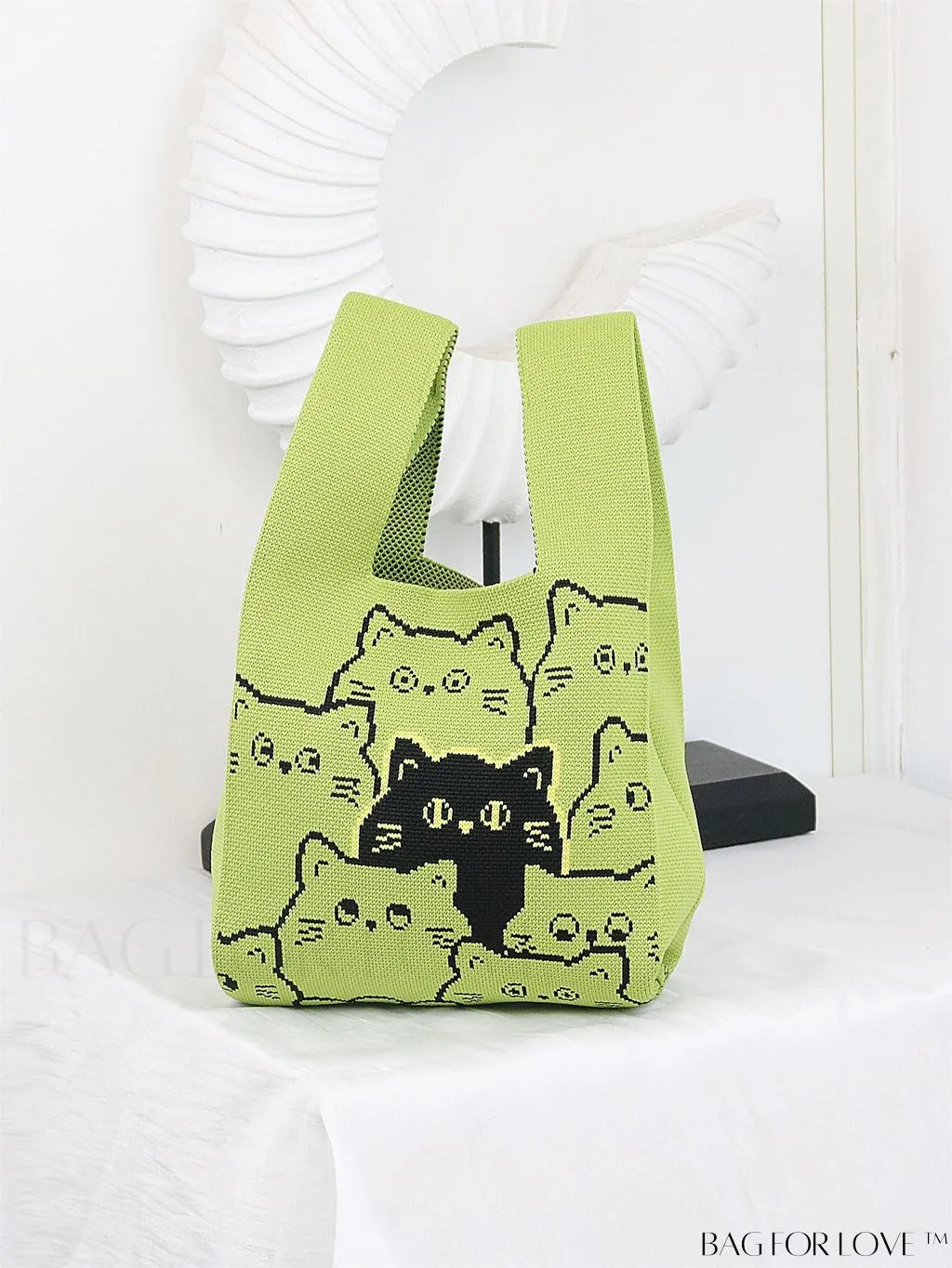 BagForLove - Compact Geometric Satchel Bag with Double Handles