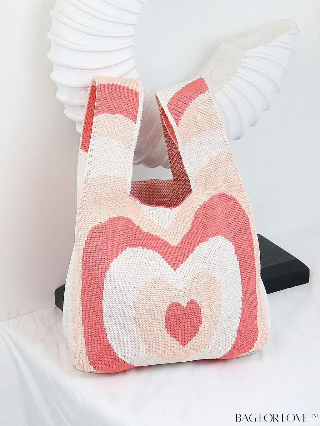 BagForLove - Compact Geometric Satchel Bag with Double Handles