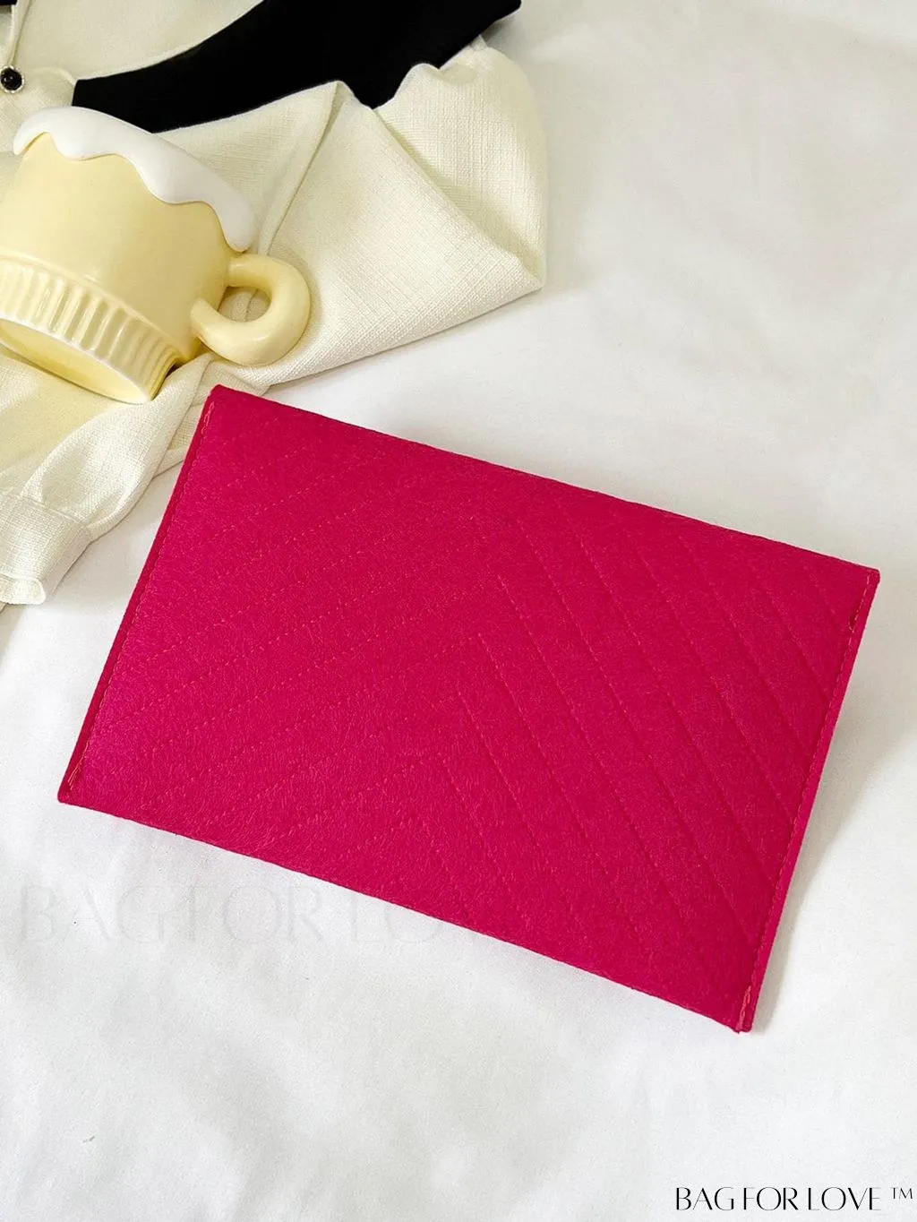 BagForLove - Stylish Envelope Clutch Bag with Chevron Pattern and Solid Color