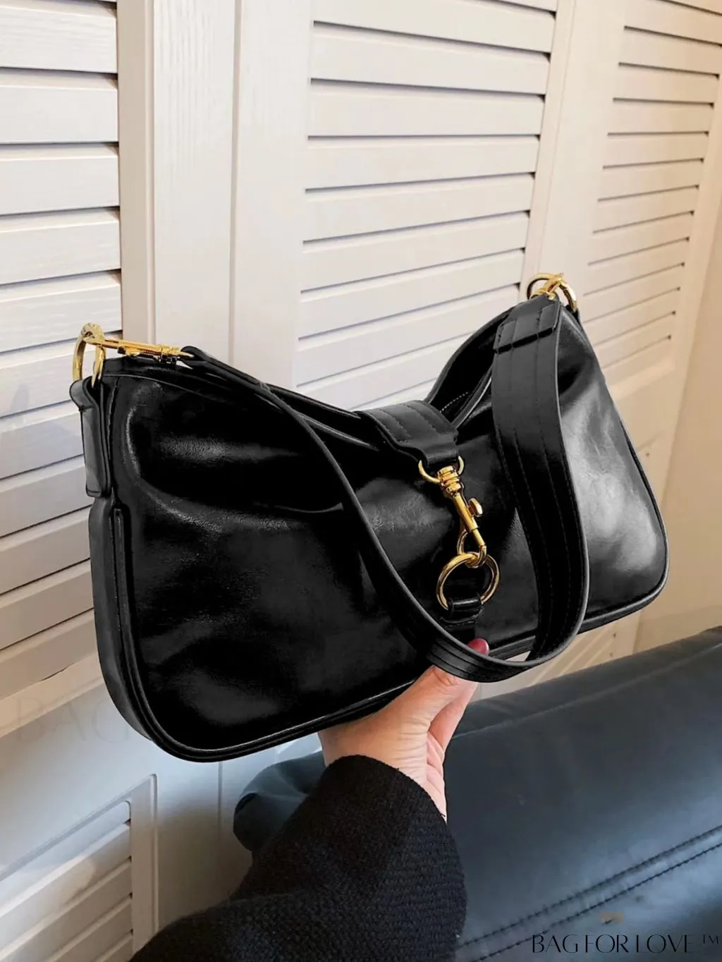 BagForLove - Stylish Pink PU Shoulder Bag - Timeless Vintage Design