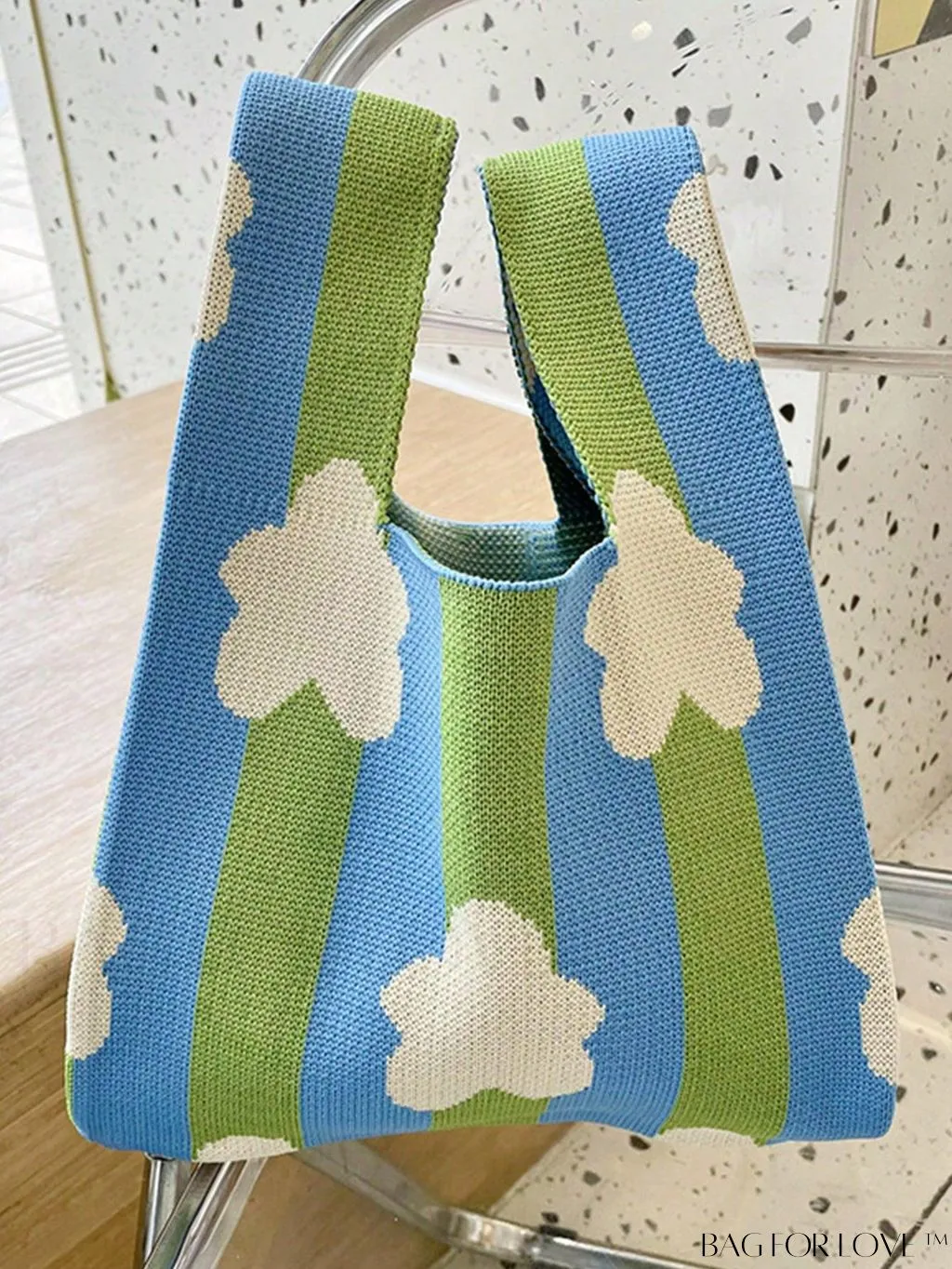 BagForLove - Stylish Vacation Crochet Bag with Floral Design
