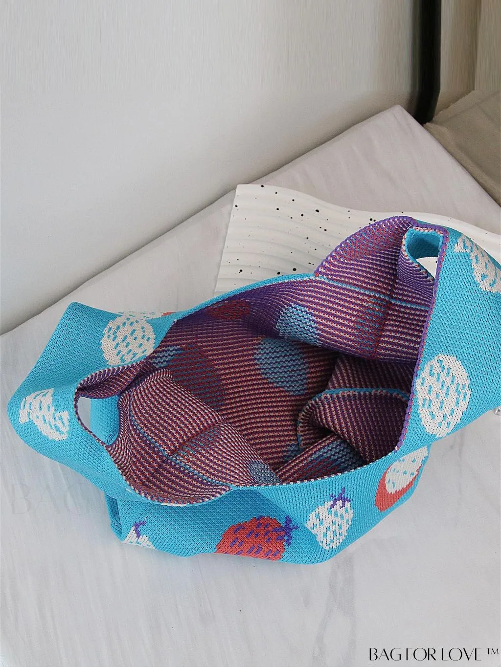 BagForLove - Stylish Vacation Crochet Bag with Floral Design