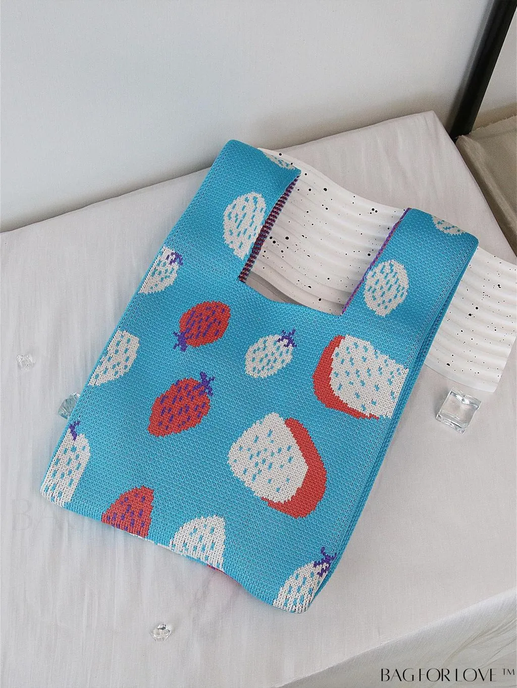 BagForLove - Stylish Vacation Crochet Bag with Floral Design