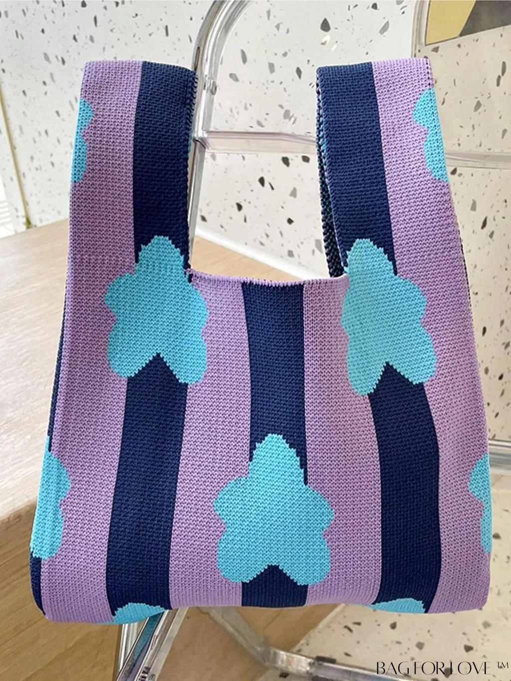 BagForLove - Stylish Vacation Crochet Bag with Floral Design