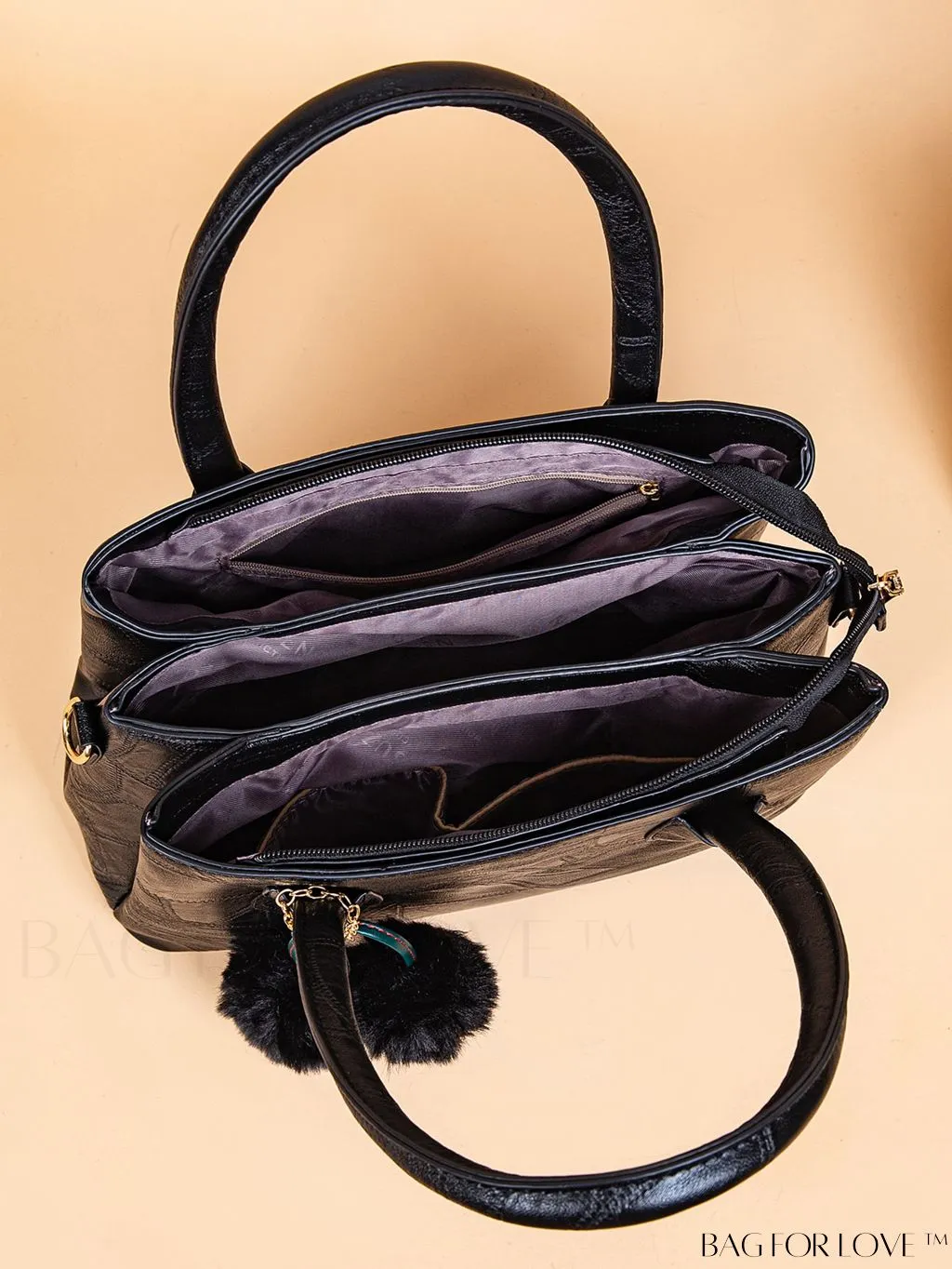 BagForLove - Stylish Vintage Handbag with Sling Strap - 2 Compartments, Elegant Design