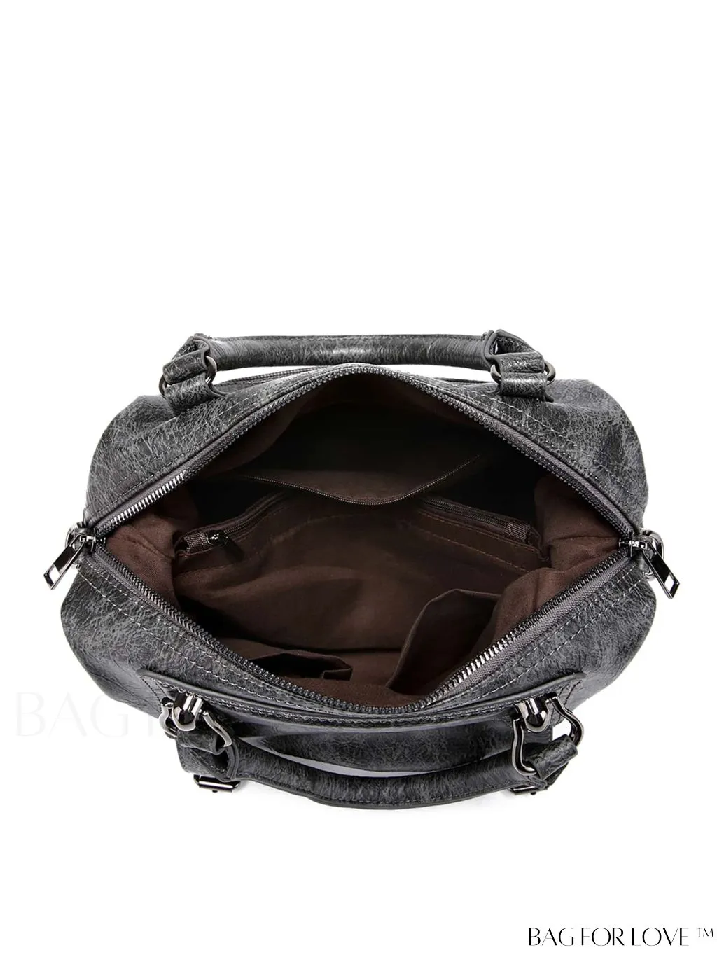 BagForLove - Timeless Vintage Boston Bag - Effortless Elegance with Handle