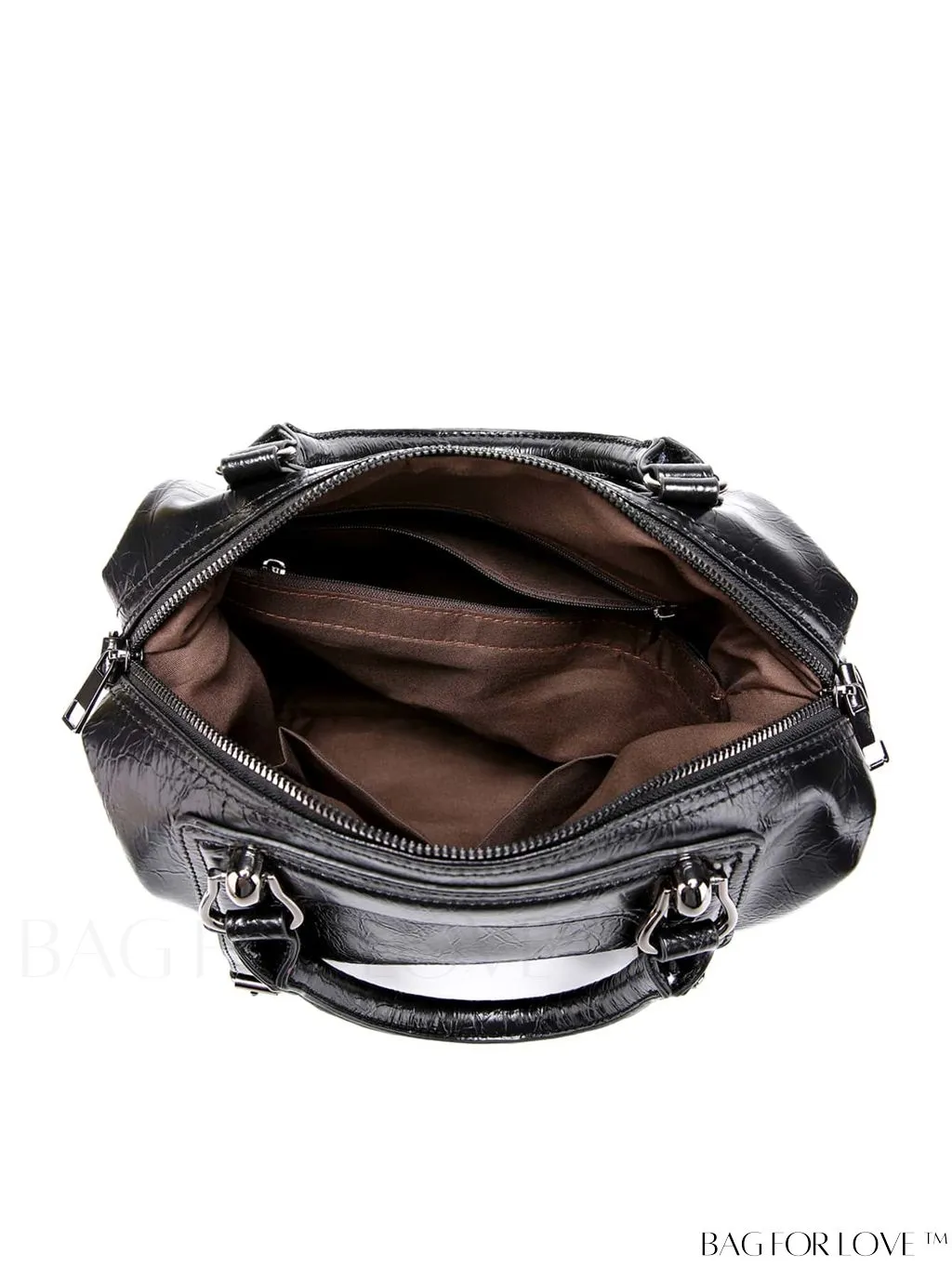 BagForLove - Timeless Vintage Boston Bag - Effortless Elegance with Handle