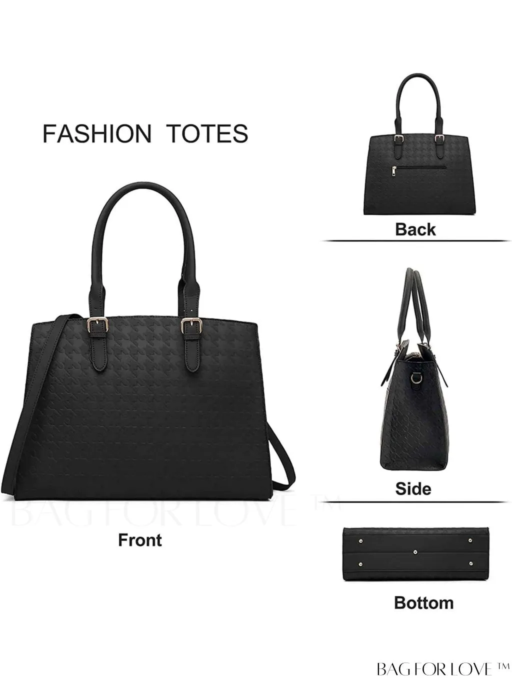 BagForLove - Womens Laptop Tote: 15.6 Inch Work & Business Bag, Stylish & Functional