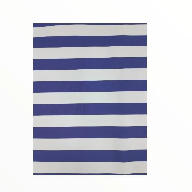 Bahamas Canvas Outdoor White / Blue 5502 150 cm