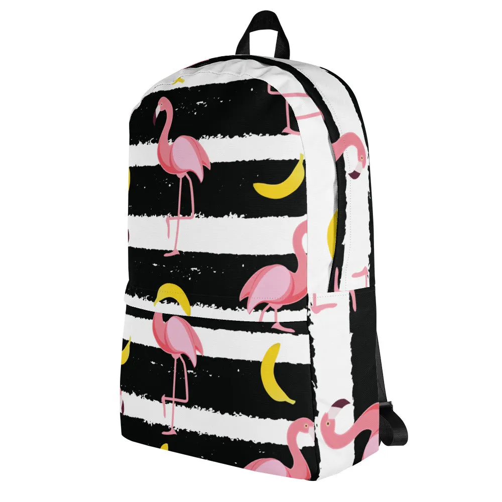 Banana Flamingo - Sustainably Made Backpack