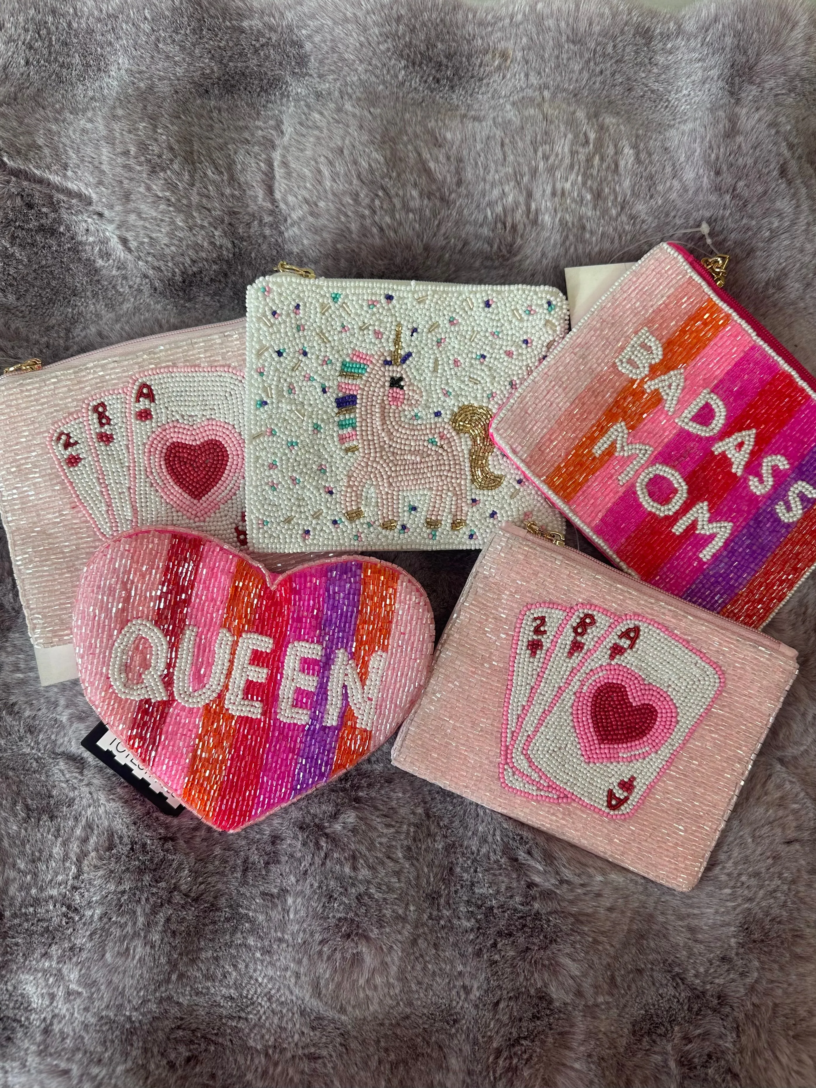 Beaded Pouches