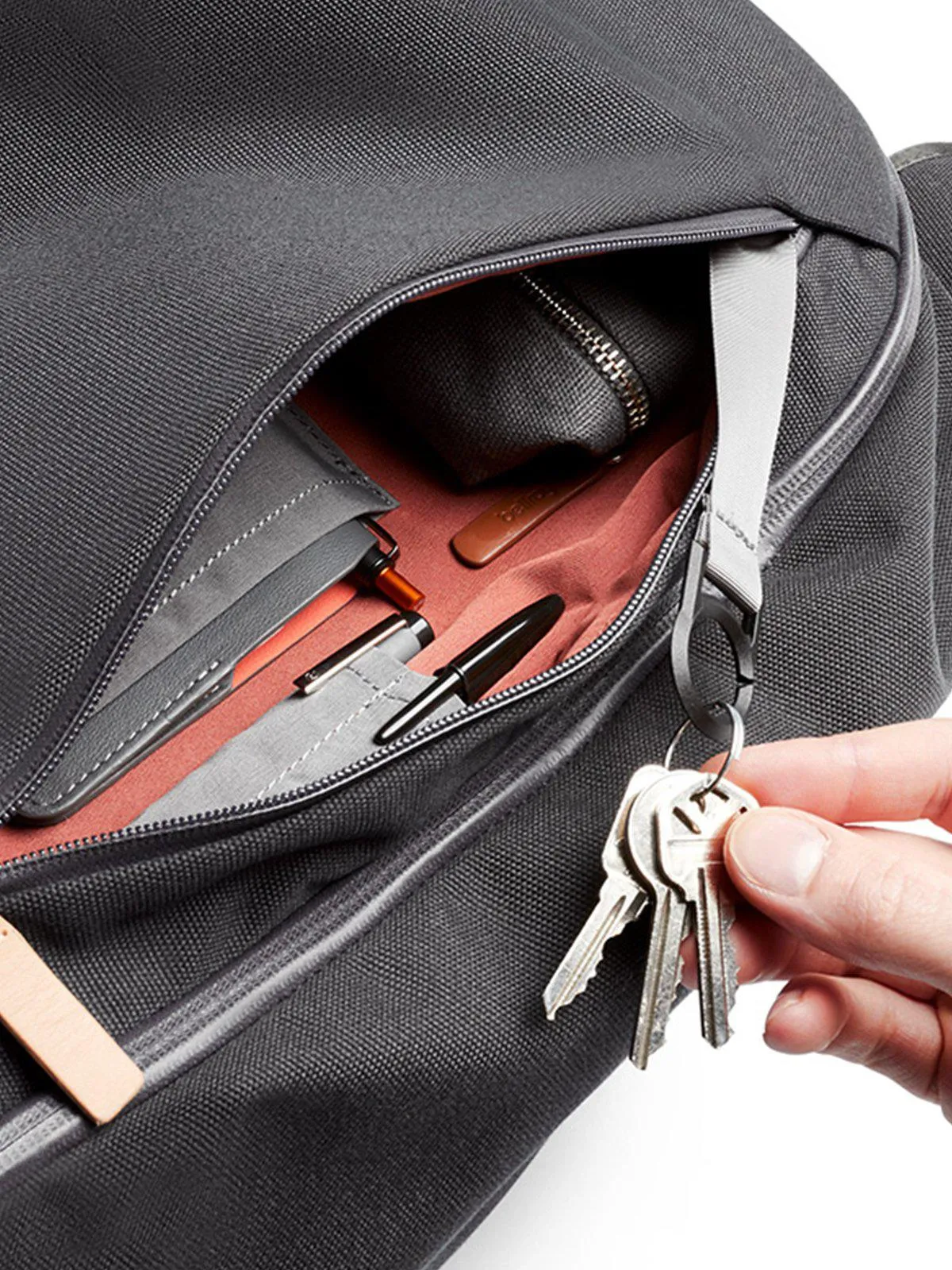 Bellroy Transit Backpack Charcoal Recycled