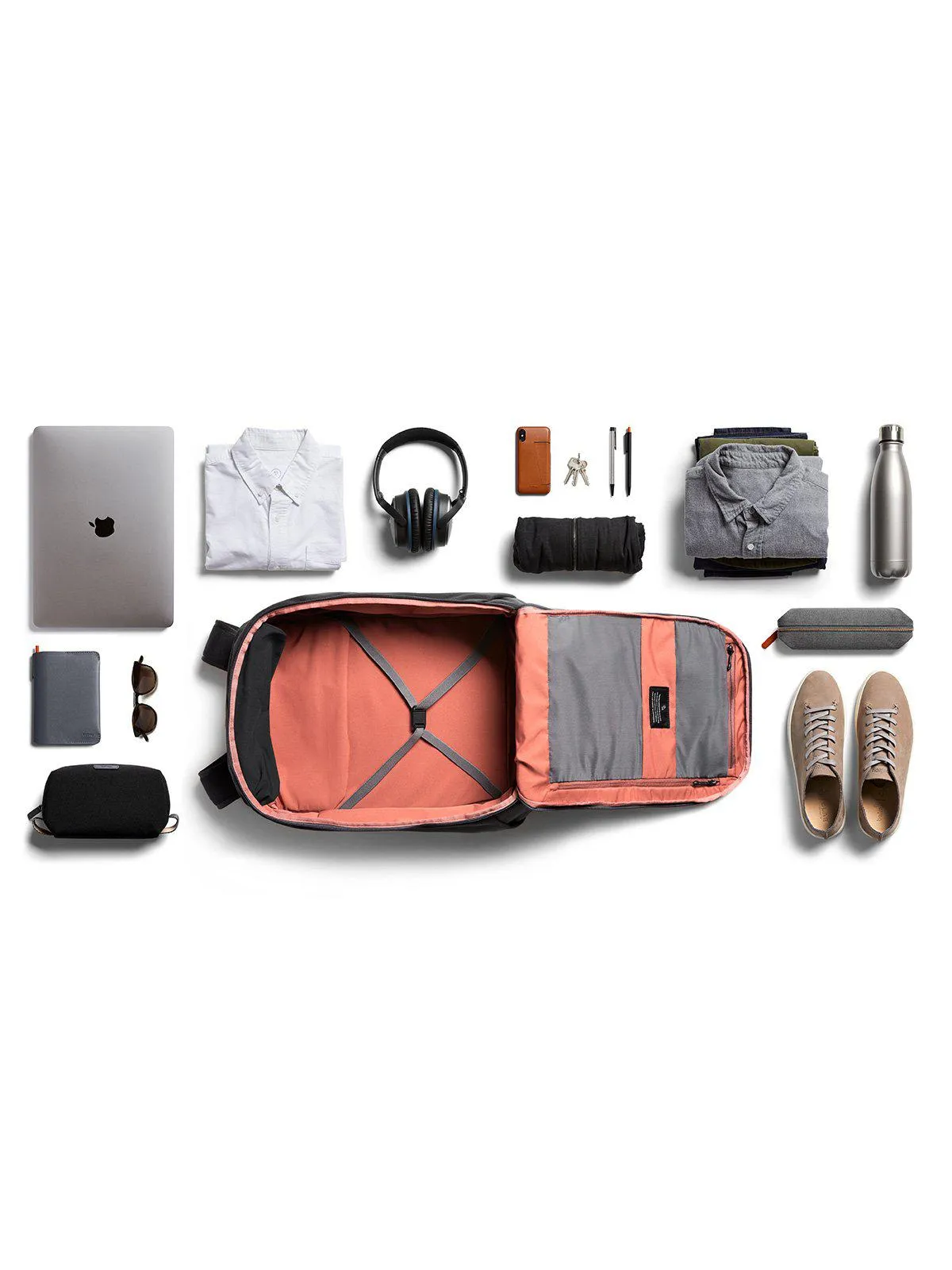 Bellroy Transit Backpack Charcoal Recycled