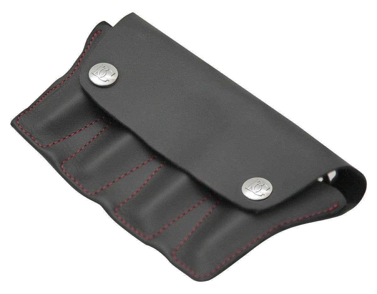 BG Leather 4 Piece Mouthpiece Pouch ~ Trumpet, Cornet & Flugel Horn