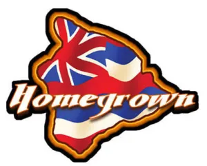 Big Island Homegrown decal