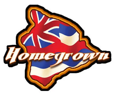 Big Island Homegrown decal