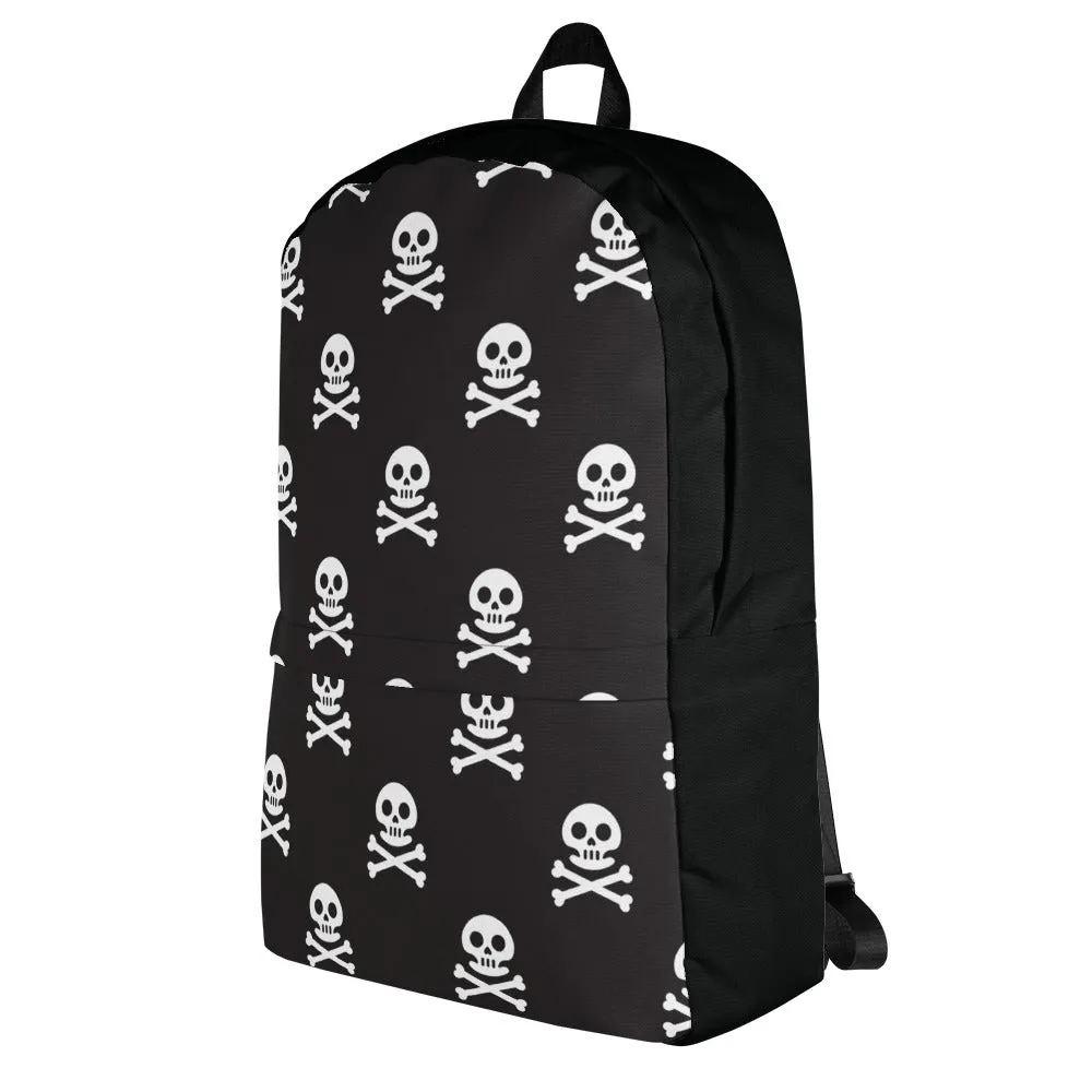 Black Skull - Sustainably Made Backpack