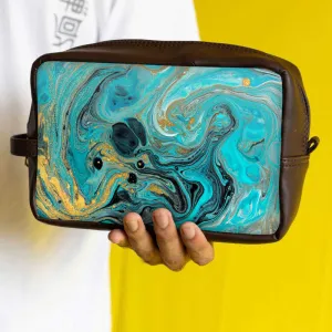 Blue Gold Utility Pouch