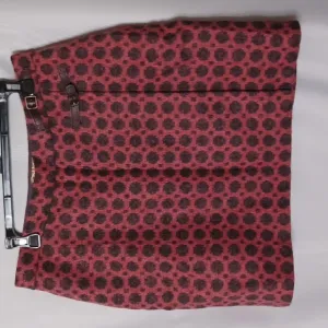 Boden British Tweed by Moon Wool Faux Wrap Mini Skirt.  12R
