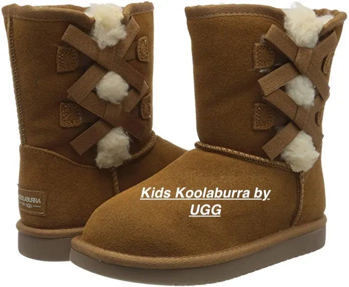 Brand new Koolaburra by UGG Girl's Victoria Short Boot, Chestnut, Sz 13! Retails $115 