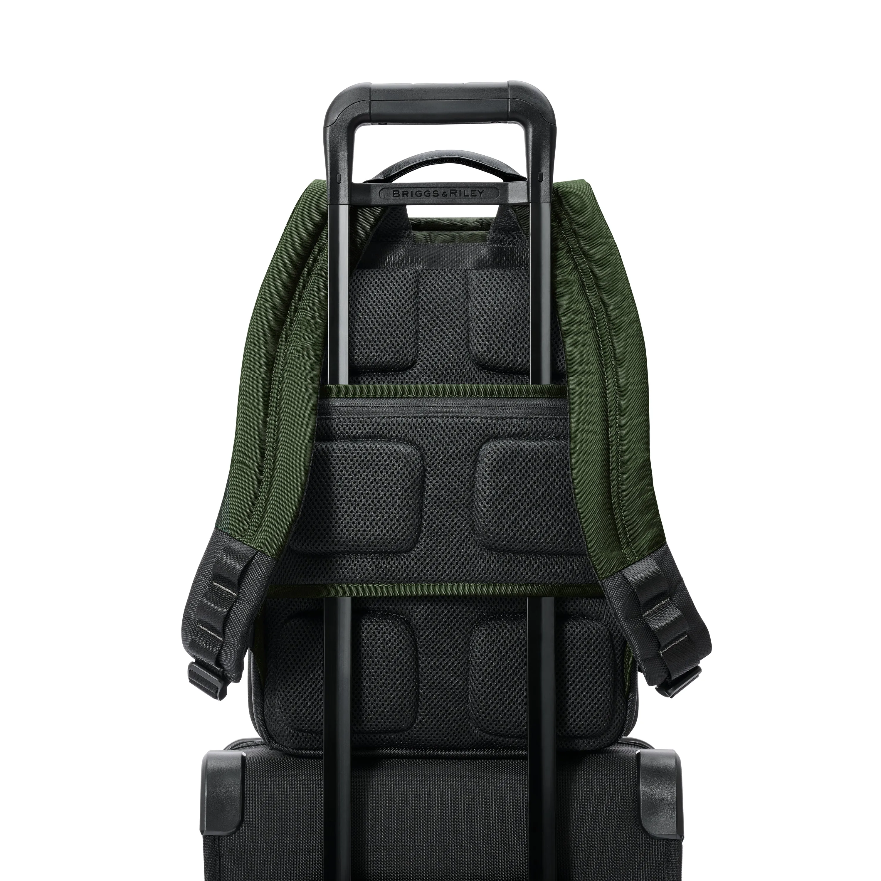 Briggs & Riley HTA Slim Expandable Backpack -Hunter Green
