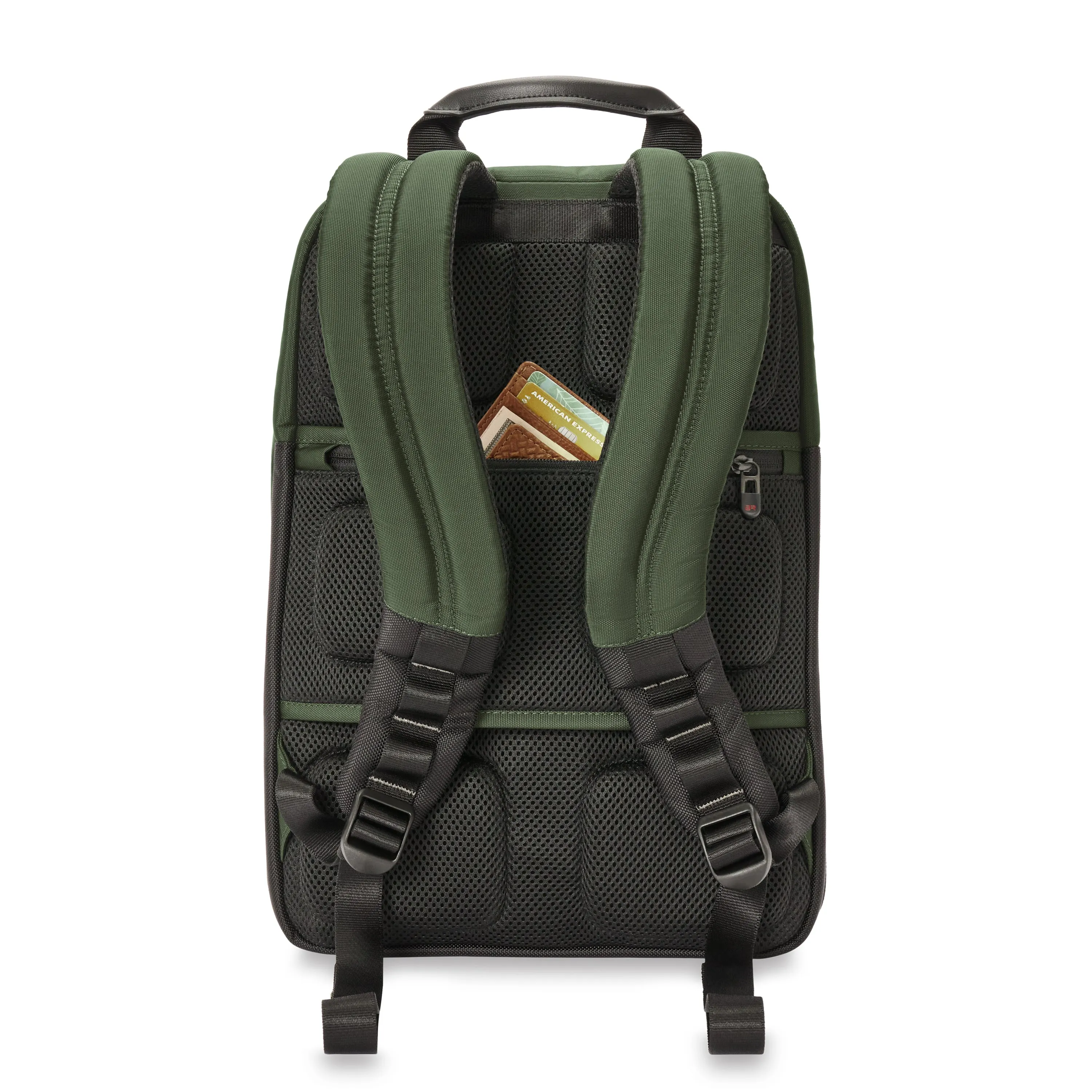 Briggs & Riley HTA Slim Expandable Backpack -Hunter Green
