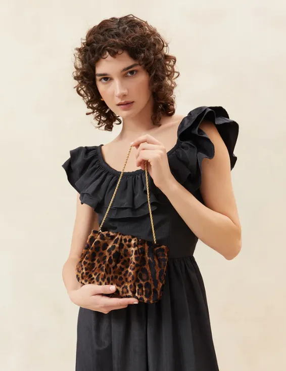 Brit Flat Gathered Clutch