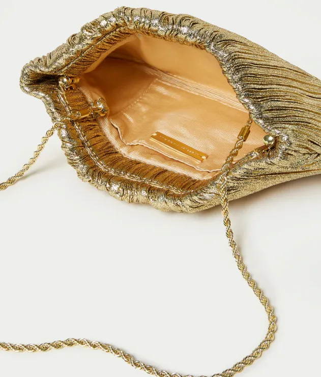 Brit Flat Gathered Clutch