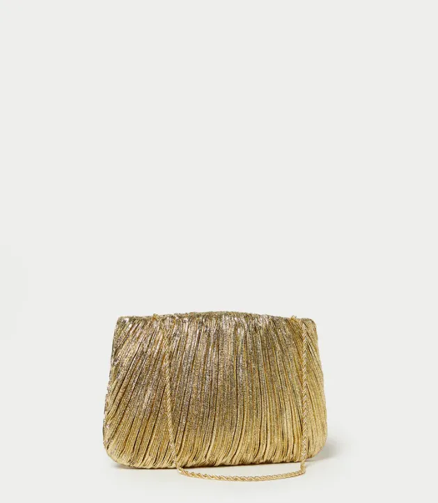 Brit Flat Gathered Clutch