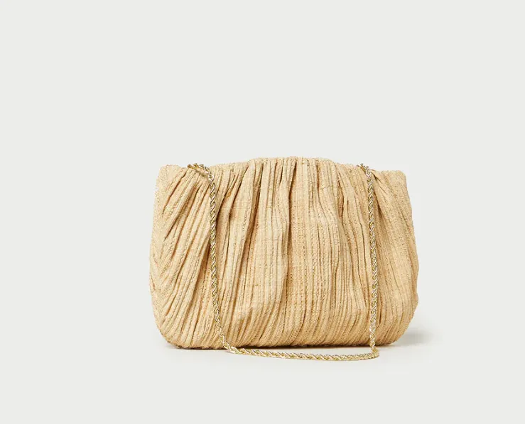 Brit Flat Gathered Clutch