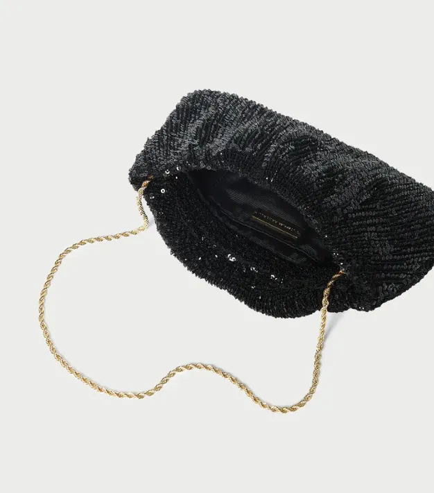 Brit Flat Gathered Clutch
