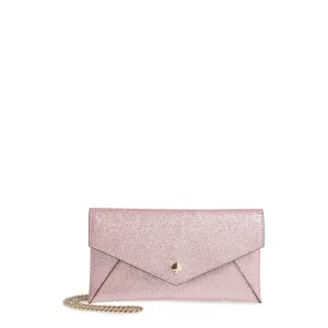 Burgess Court - Glitter Leather Crossbody Clutch